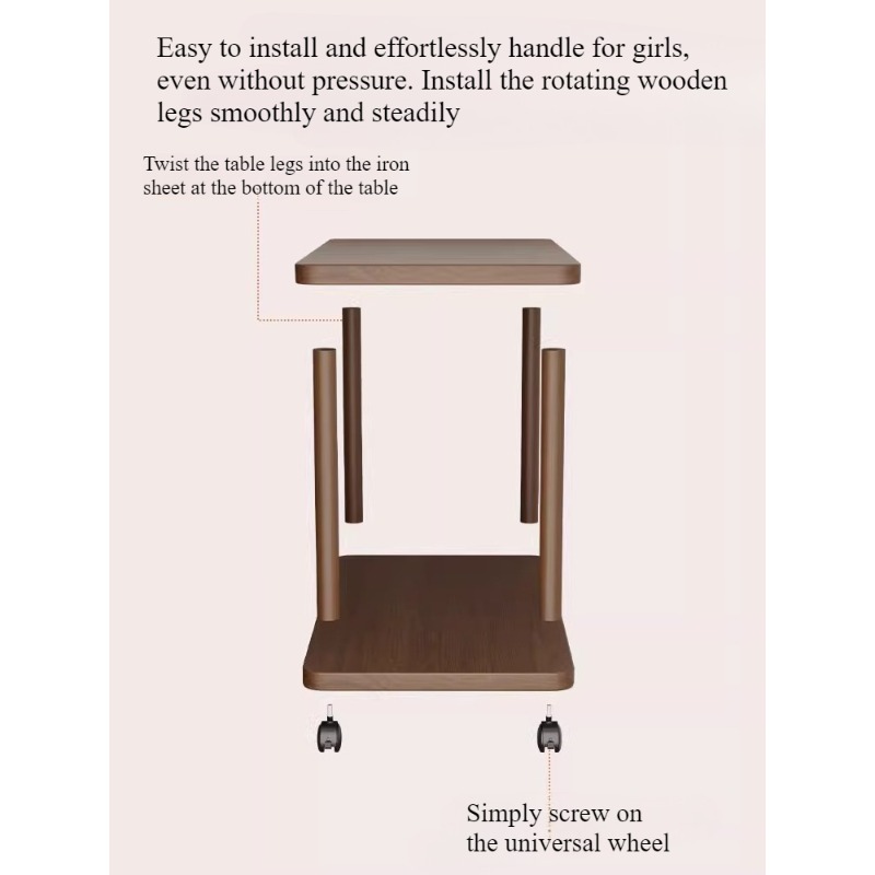 Small Table Household Removabl - Desk Setup Minimalist ulasan dan harga